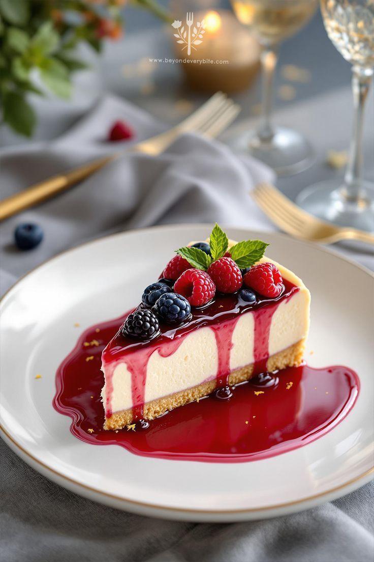 Cheesecake fructe